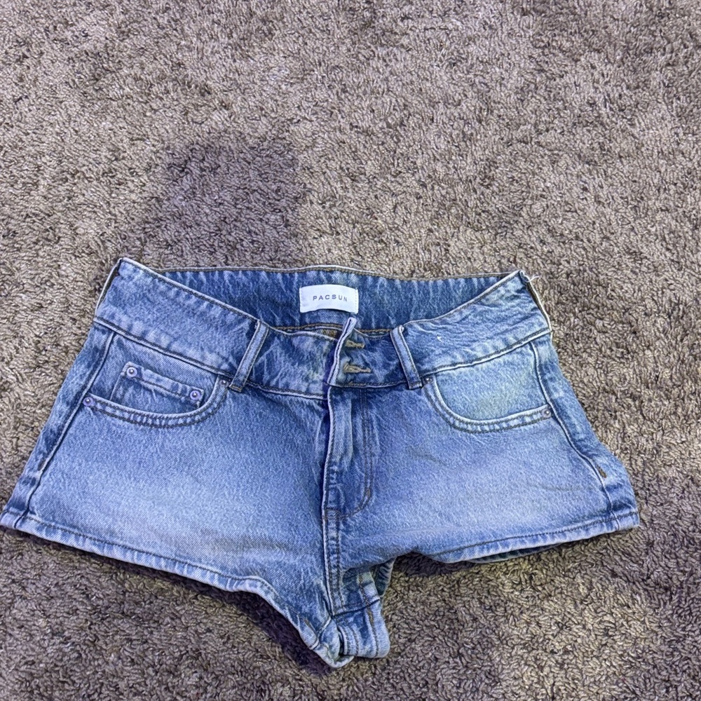 PacSun Light Blue Jean Shorts